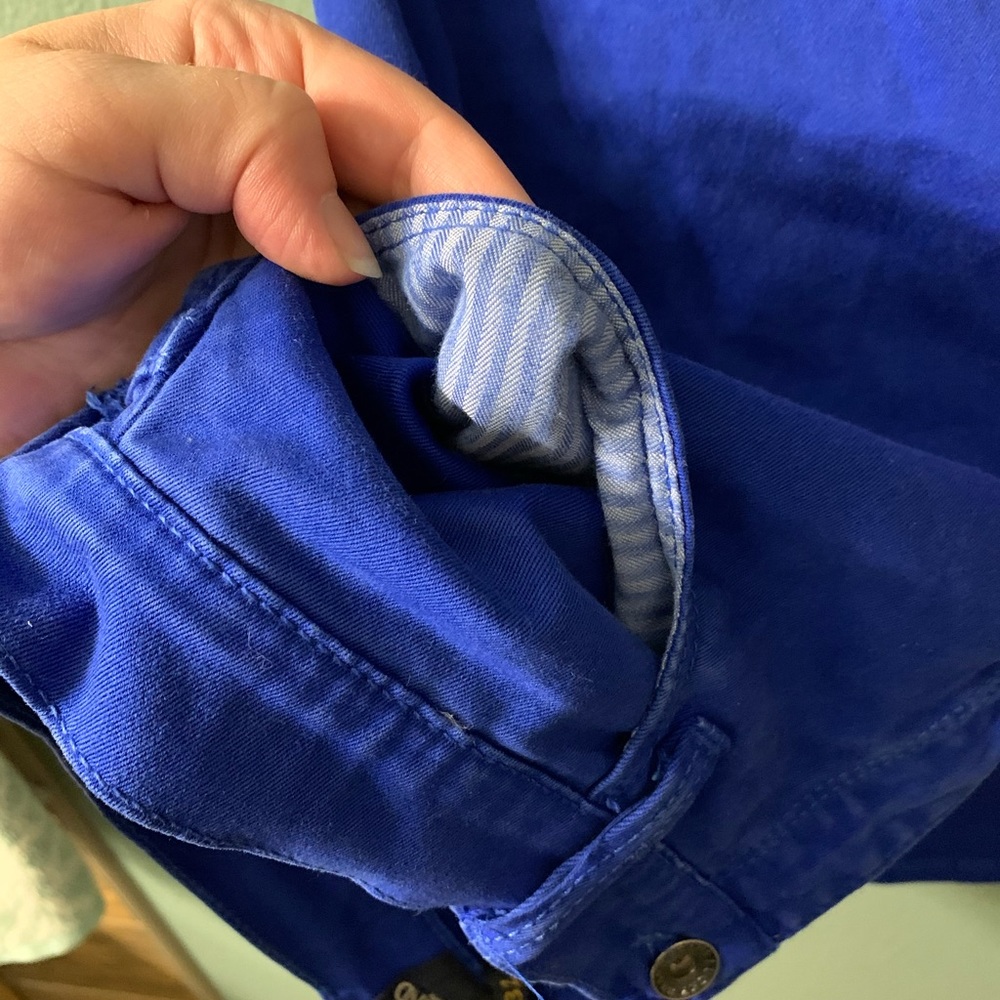 Lucky Brand Cobalt Blue Capris